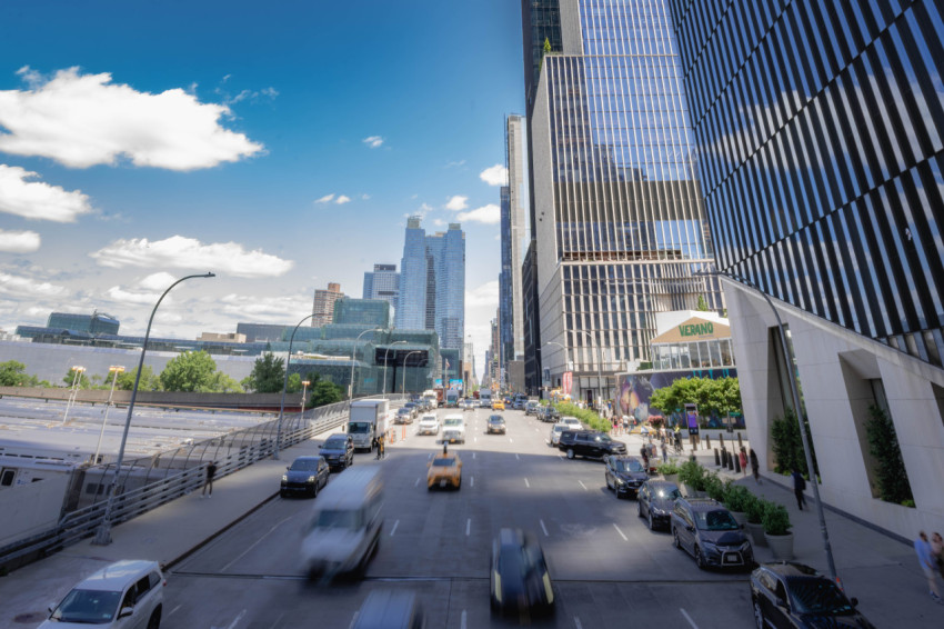 11th Ave view from High Line - NYC